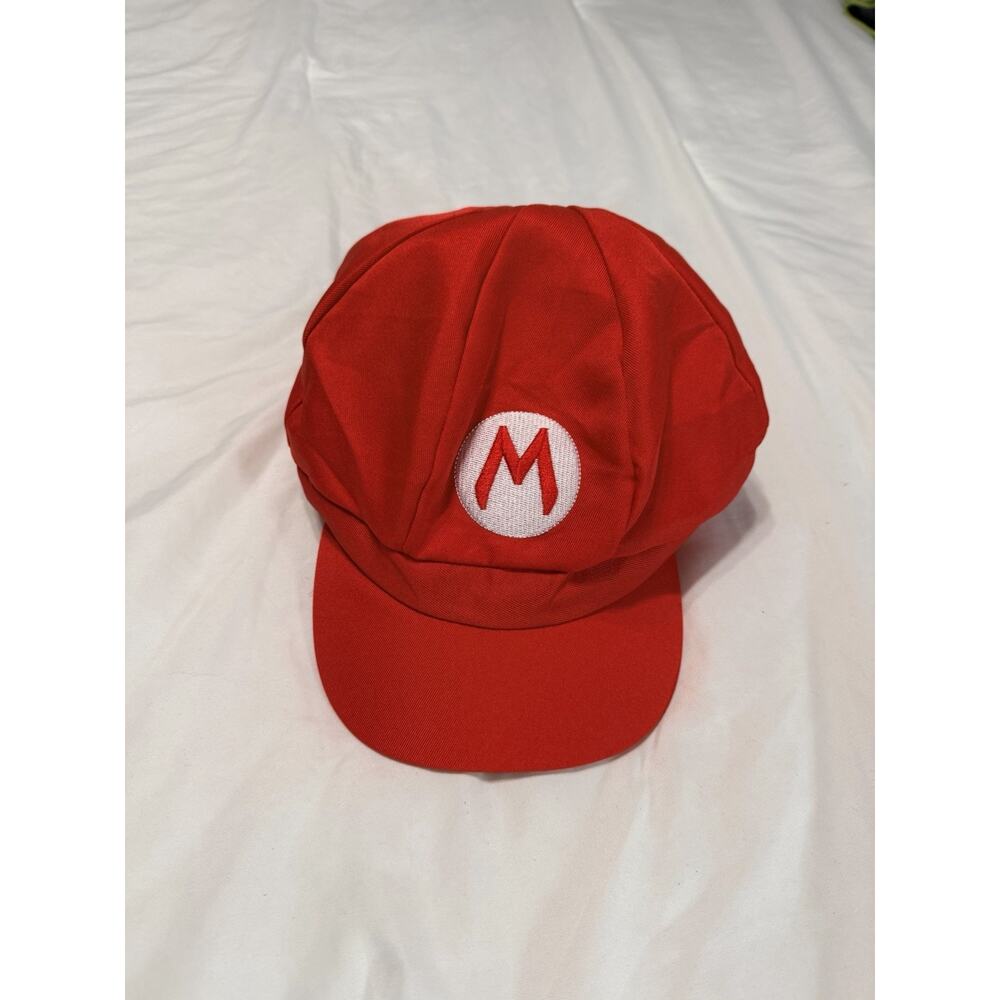 The Super Mario Bros Movie Hat Adult One Size Red Nintendo